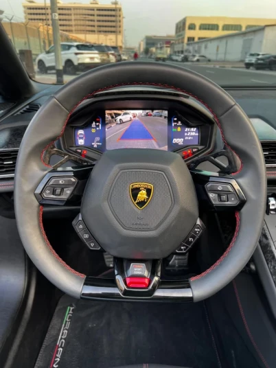 Lamborghini Huracan Evo Spyder 2021 rent in dubai - undefined